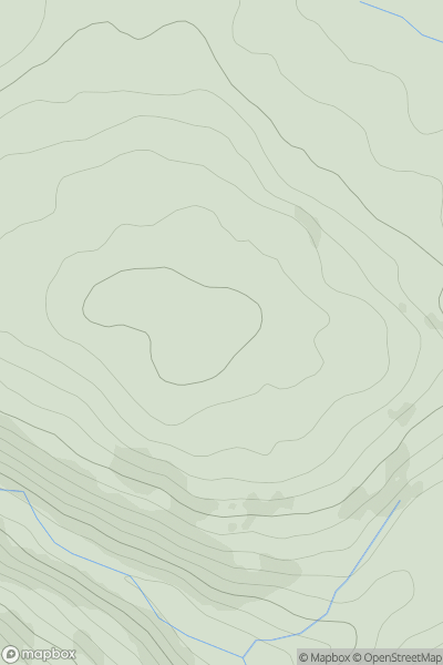 Thumbnail image for Cnoc Reamhar [Knapdale and Kintyre] [NR779461] showing contour plot for surrounding peak